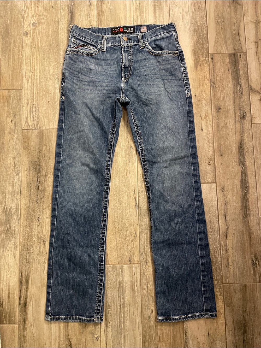 FR M7 DuraStretch Adkins Slim Straight Leg Jean Men’s Size 34x36